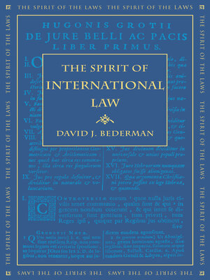 cover image of The Spirit of International Law